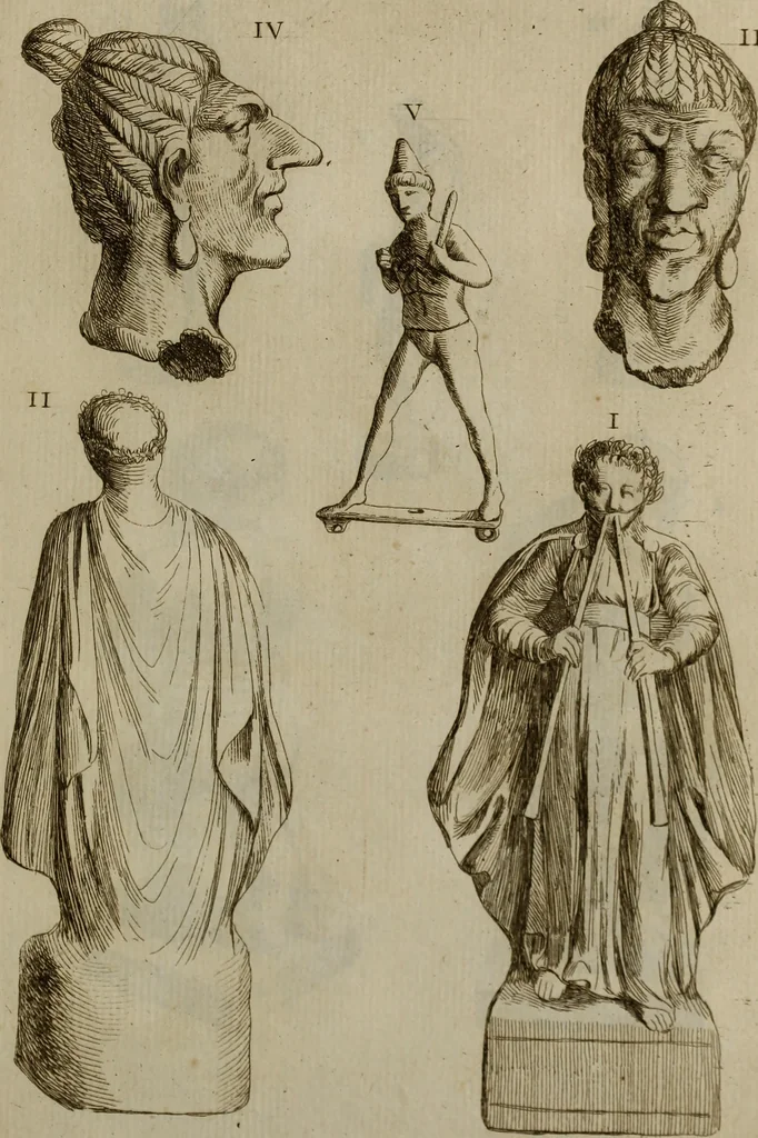 An illustration from Recueil d'antiquités égyptiennes, étrusques, greques et romaines, 1752, leaf 528