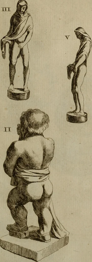 An illustration from Recueil d'antiquités égyptiennes, étrusques, greques et romaines, 1752, leaf 530