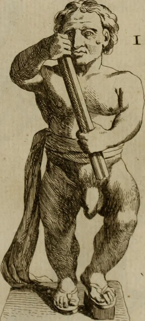 An illustration from Recueil d'antiquités égyptiennes, étrusques, greques et romaines, 1752, leaf 530