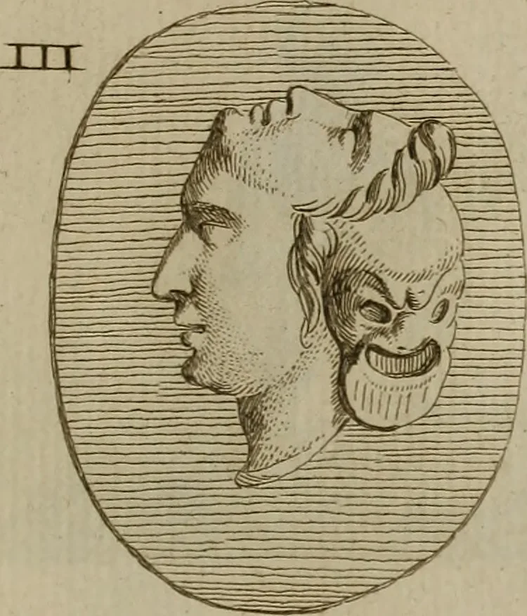 An illustration from Recueil d'antiquités égyptiennes, étrusques, greques et romaines, 1752, leaf 538