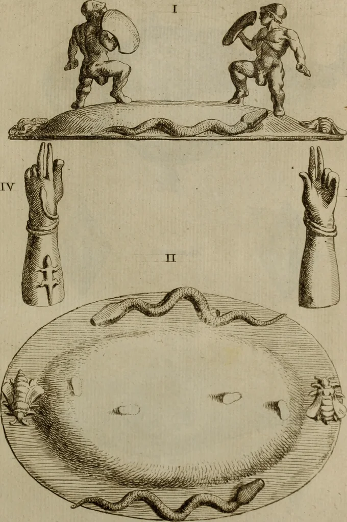 An illustration from Recueil d'antiquités égyptiennes, étrusques, greques et romaines, 1752, leaf 540