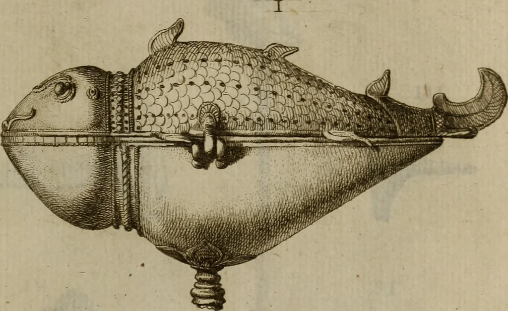 An illustration from Recueil d'antiquités égyptiennes, étrusques, greques et romaines, 1752, leaf 542