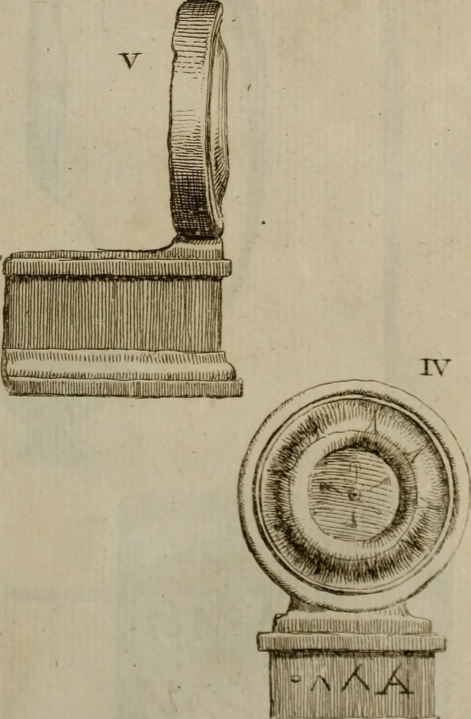 An illustration from Recueil d'antiquités égyptiennes, étrusques, greques et romaines, 1752, leaf 550