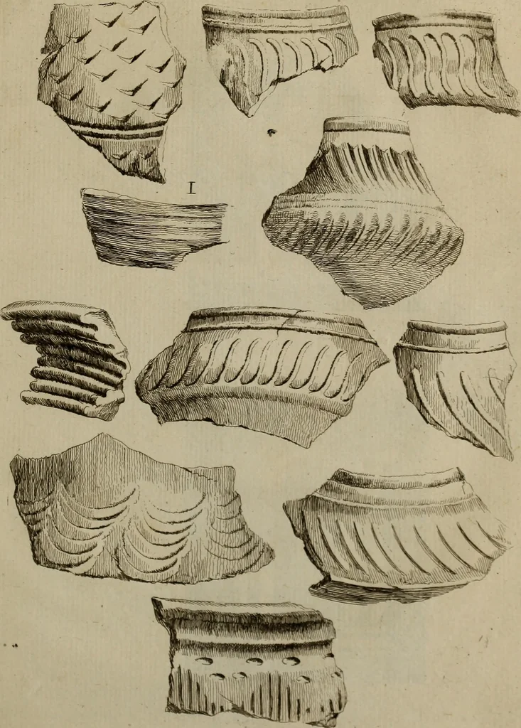 An illustration from Recueil d'antiquités égyptiennes, étrusques, greques et romaines, 1752, leaf 558