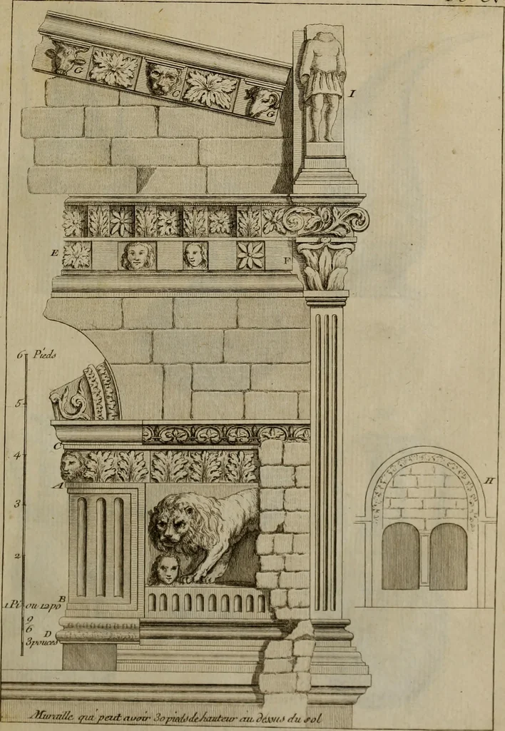 An illustration from Recueil d'antiquités égyptiennes, étrusques, greques et romaines, 1752, leaf 646