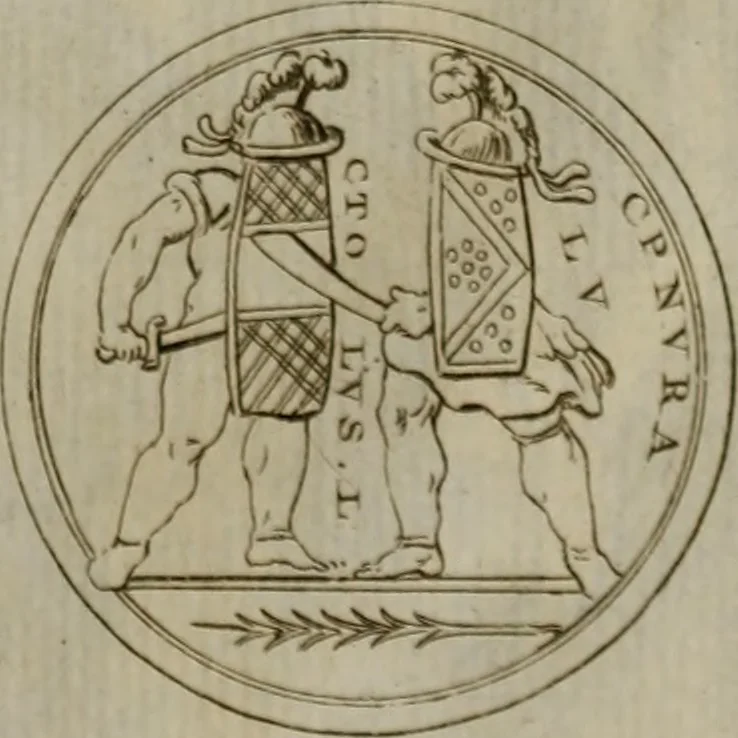 An illustration from Recueil d'antiquités égyptiennes, étrusques, greques et romaines, 1752, leaf 650