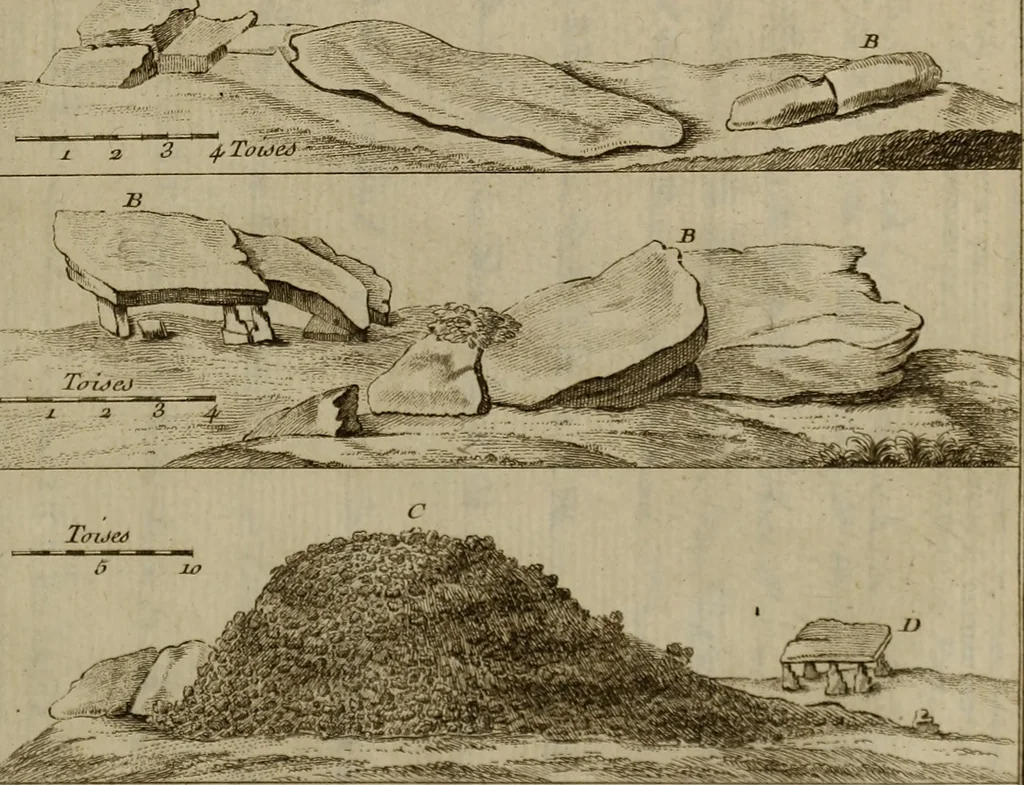 An illustration from Recueil d'antiquités égyptiennes, étrusques, greques et romaines, 1752, leaf 676