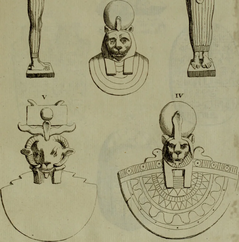 An illustration from Recueil d'antiquités égyptiennes, étrusques, greques et romaines, 1752, leaf 134