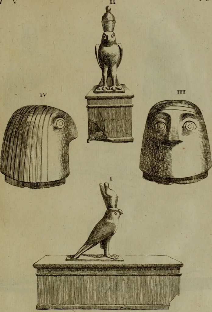 An illustration from Recueil d'antiquités égyptiennes, étrusques, greques et romaines, 1752, leaf 138