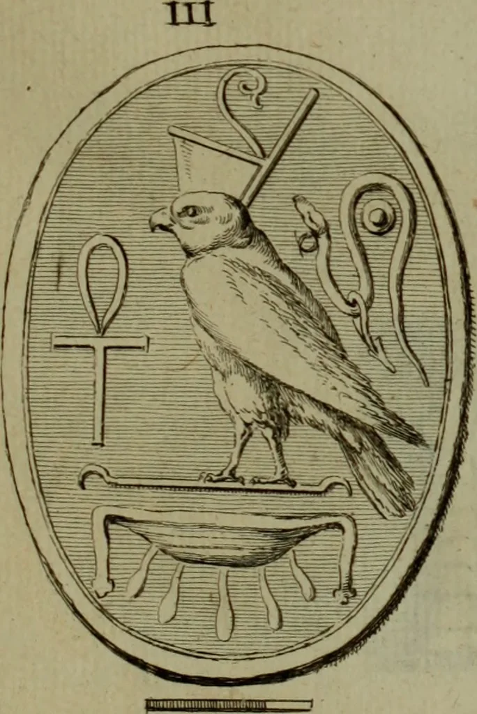 An illustration from Recueil d'antiquités égyptiennes, étrusques, greques et romaines, 1752, leaf 142