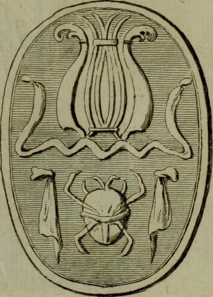 An illustration from Recueil d'antiquités égyptiennes, étrusques, greques et romaines, 1752, leaf 142
