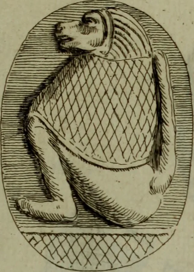 An illustration from Recueil d'antiquités égyptiennes, étrusques, greques et romaines, 1752, leaf 146