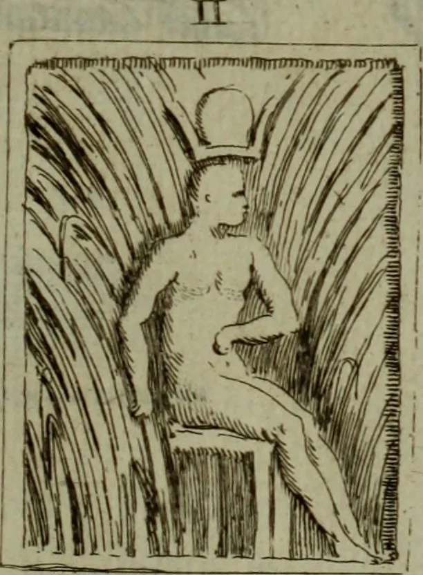 An illustration from Recueil d'antiquités égyptiennes, étrusques, greques et romaines, 1752, leaf 146