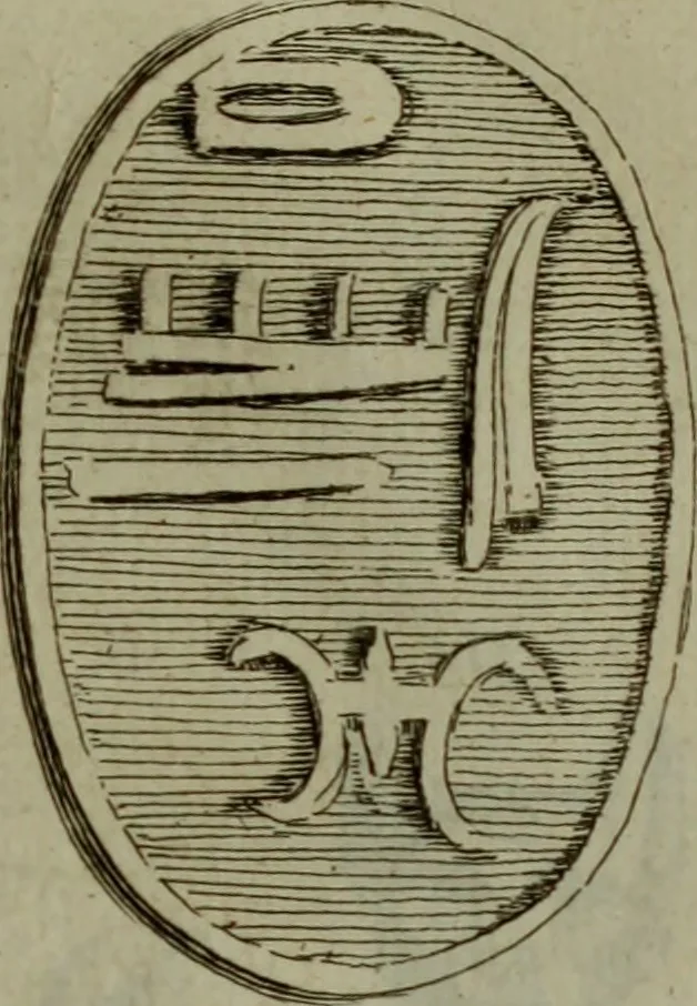 An illustration from Recueil d'antiquités égyptiennes, étrusques, greques et romaines, 1752, leaf 146