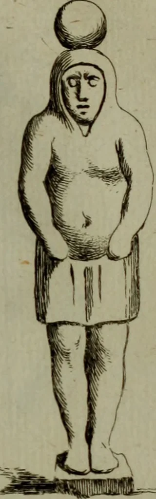 An illustration from Recueil d'antiquités égyptiennes, étrusques, greques et romaines, 1752, leaf 150