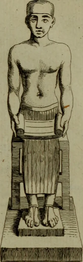 An illustration from Recueil d'antiquités égyptiennes, étrusques, greques et romaines, 1752, leaf 154