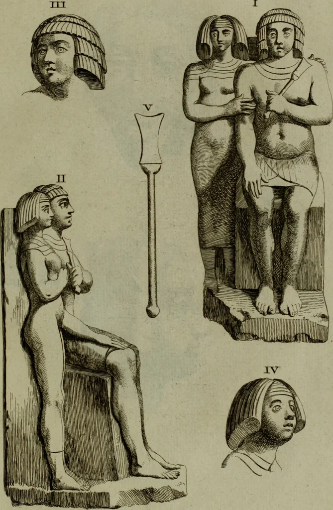 An illustration from Recueil d'antiquités égyptiennes, étrusques, greques et romaines, 1752, leaf 156