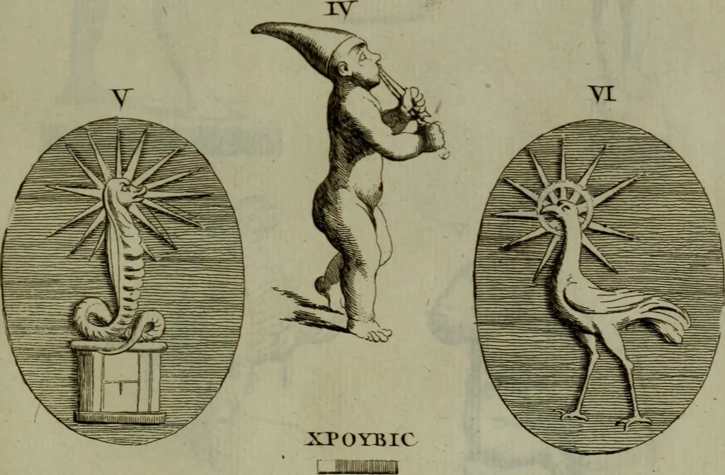 An illustration from Recueil d'antiquités égyptiennes, étrusques, greques et romaines, 1752, leaf 162