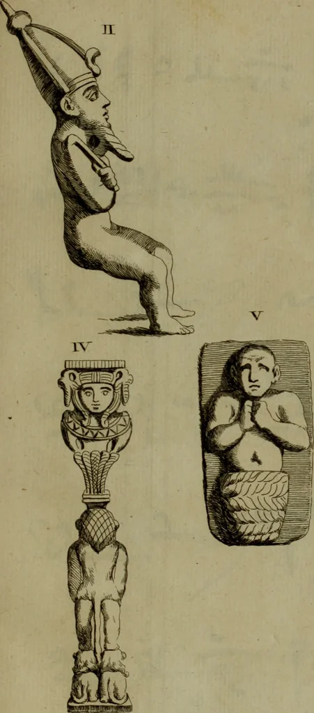 An illustration from Recueil d'antiquités égyptiennes, étrusques, greques et romaines, 1752, leaf 166