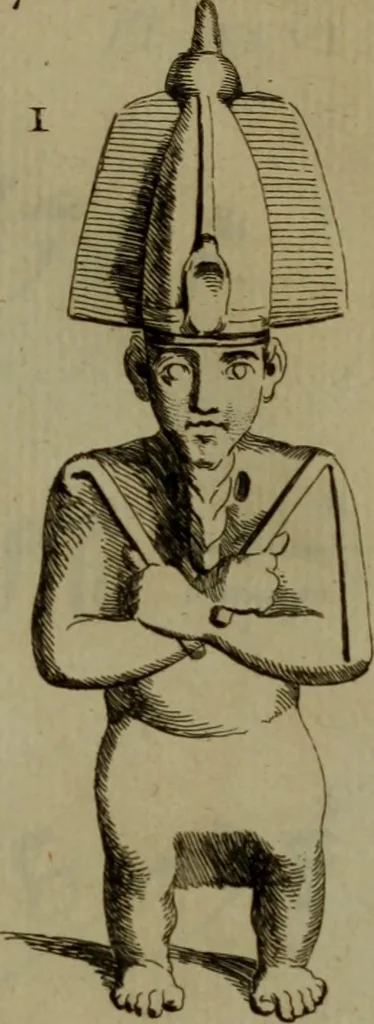 An illustration from Recueil d'antiquités égyptiennes, étrusques, greques et romaines, 1752, leaf 166