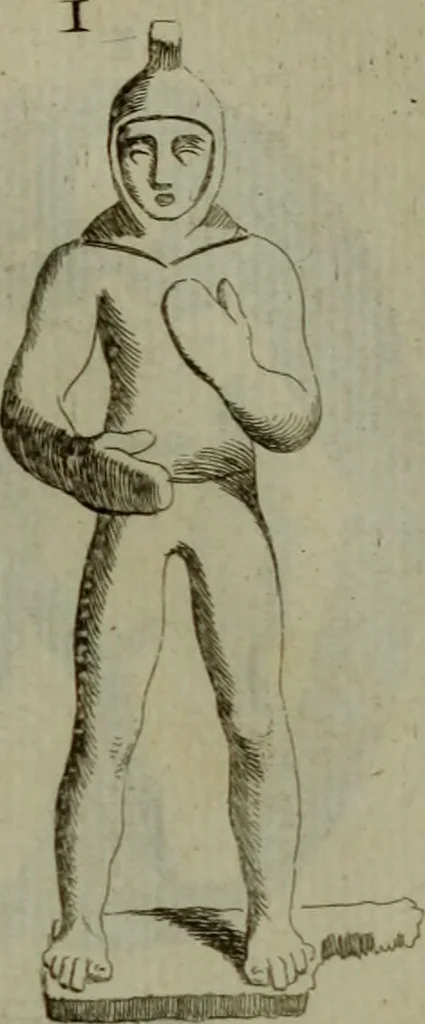 An illustration from Recueil d'antiquités égyptiennes, étrusques, greques et romaines, 1752, leaf 230