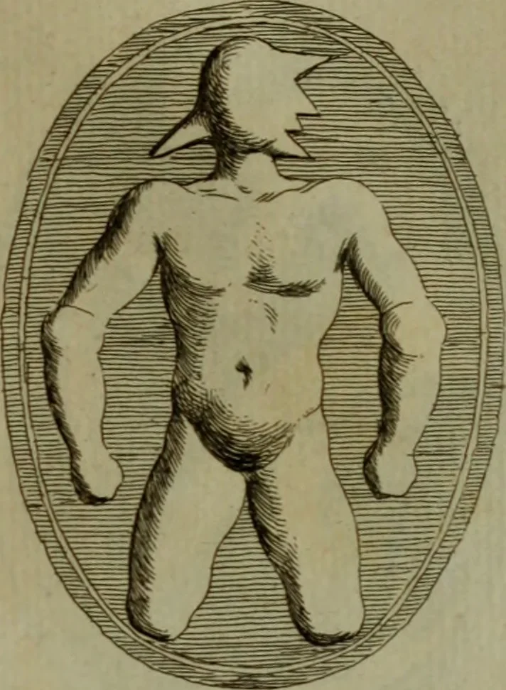An illustration from Recueil d'antiquités égyptiennes, étrusques, greques et romaines, 1752, leaf 232