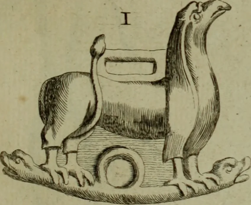 An illustration from Recueil d'antiquités égyptiennes, étrusques, greques et romaines, 1752, leaf 234