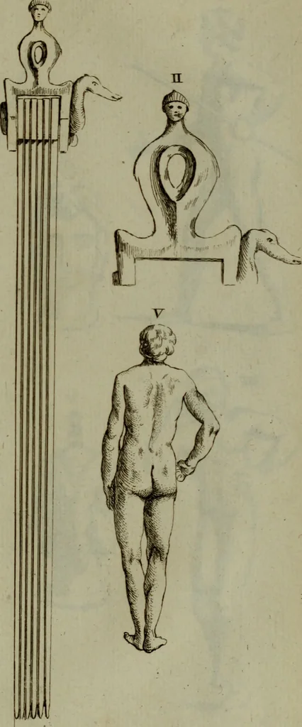 An illustration from Recueil d'antiquités égyptiennes, étrusques, greques et romaines, 1752, leaf 240