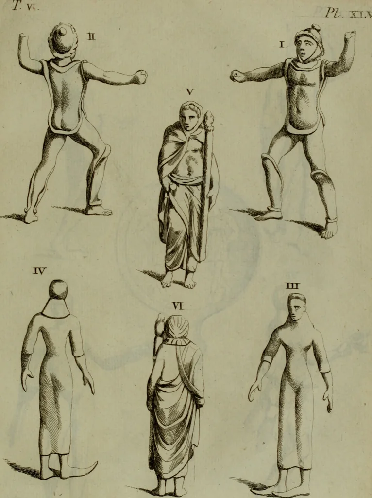 An illustration from Recueil d'antiquités égyptiennes, étrusques, greques et romaines, 1752, leaf 244