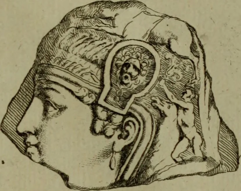 An illustration from Recueil d'antiquités égyptiennes, étrusques, greques et romaines, 1752, leaf 308
