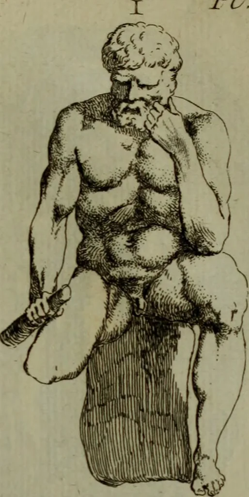 An illustration from Recueil d'antiquités égyptiennes, étrusques, greques et romaines, 1752, leaf 316