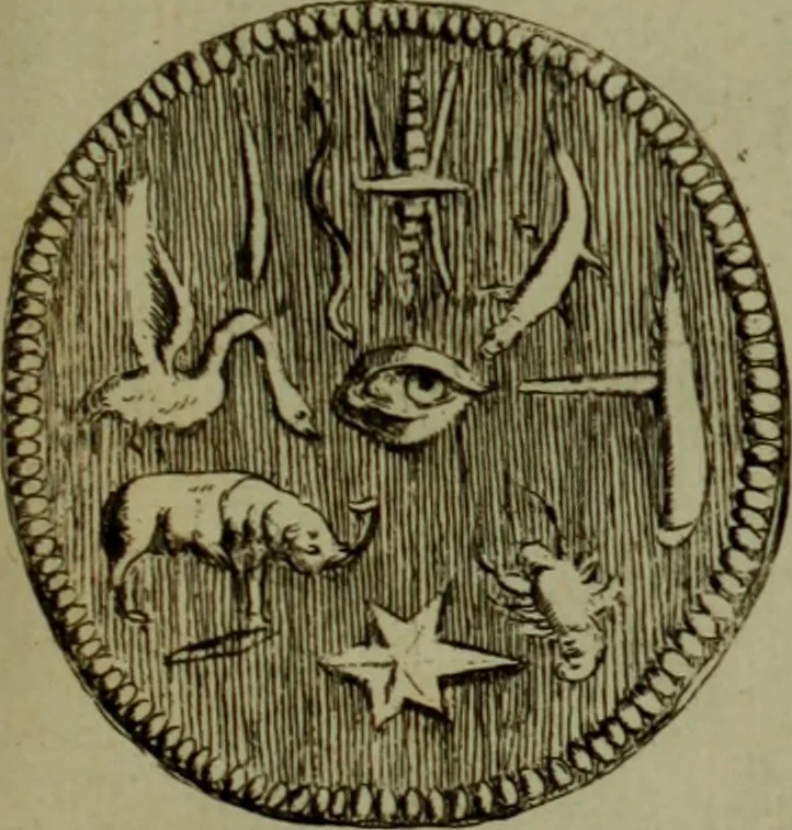An illustration from Recueil d'antiquités égyptiennes, étrusques, greques et romaines, 1752, leaf 320