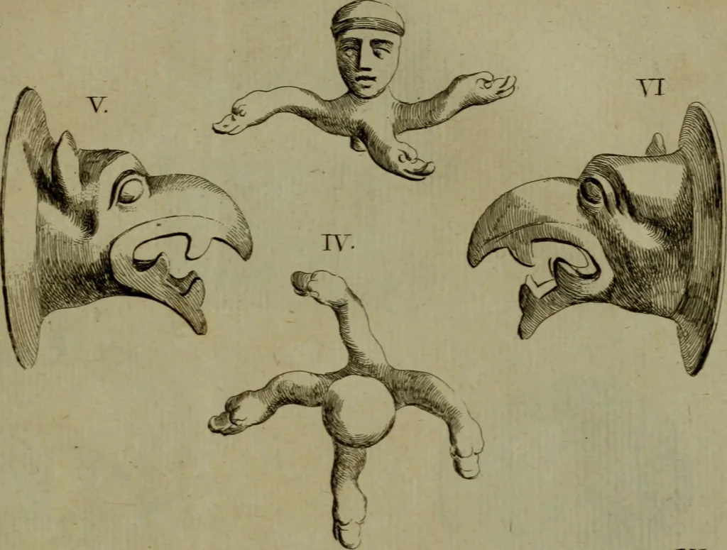 An illustration from Recueil d'antiquités égyptiennes, étrusques, greques et romaines, 1752, leaf 326