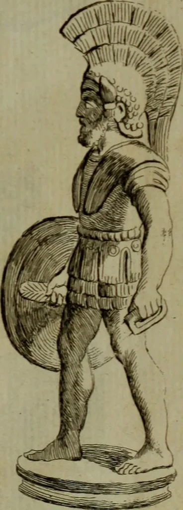 An illustration from Recueil d'antiquités égyptiennes, étrusques, greques et romaines, 1752, leaf 326
