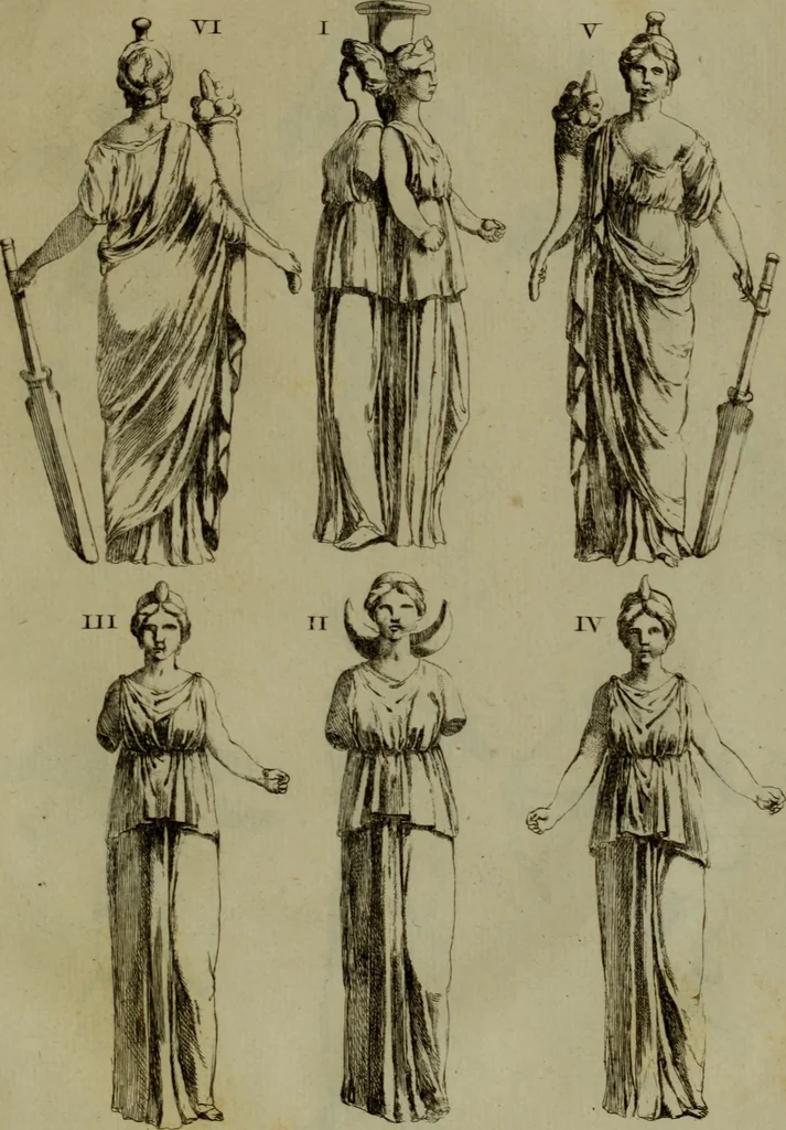 An illustration from Recueil d'antiquités égyptiennes, étrusques, greques et romaines, 1752, leaf 426