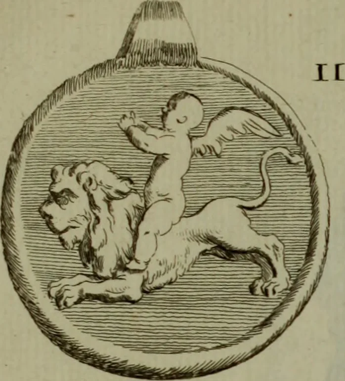 An illustration from Recueil d'antiquités égyptiennes, étrusques, greques et romaines, 1752, leaf 442