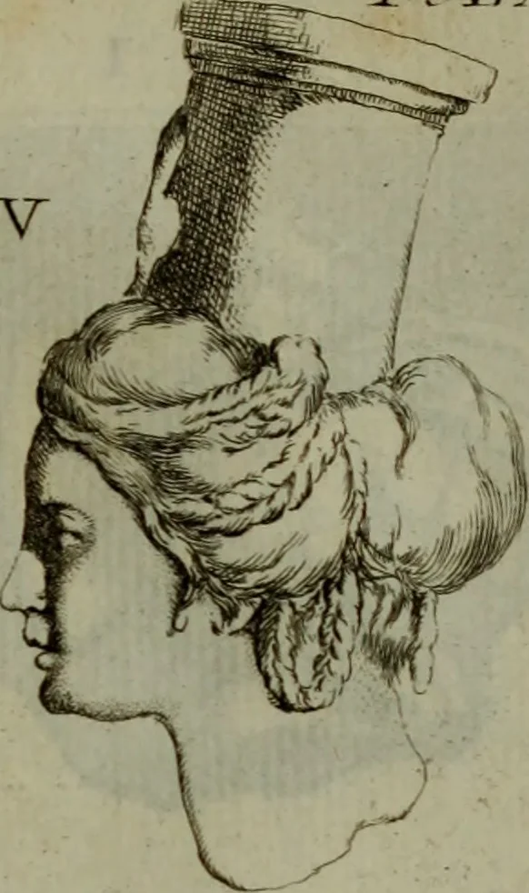 An illustration from Recueil d'antiquités égyptiennes, étrusques, greques et romaines, 1752, leaf 450