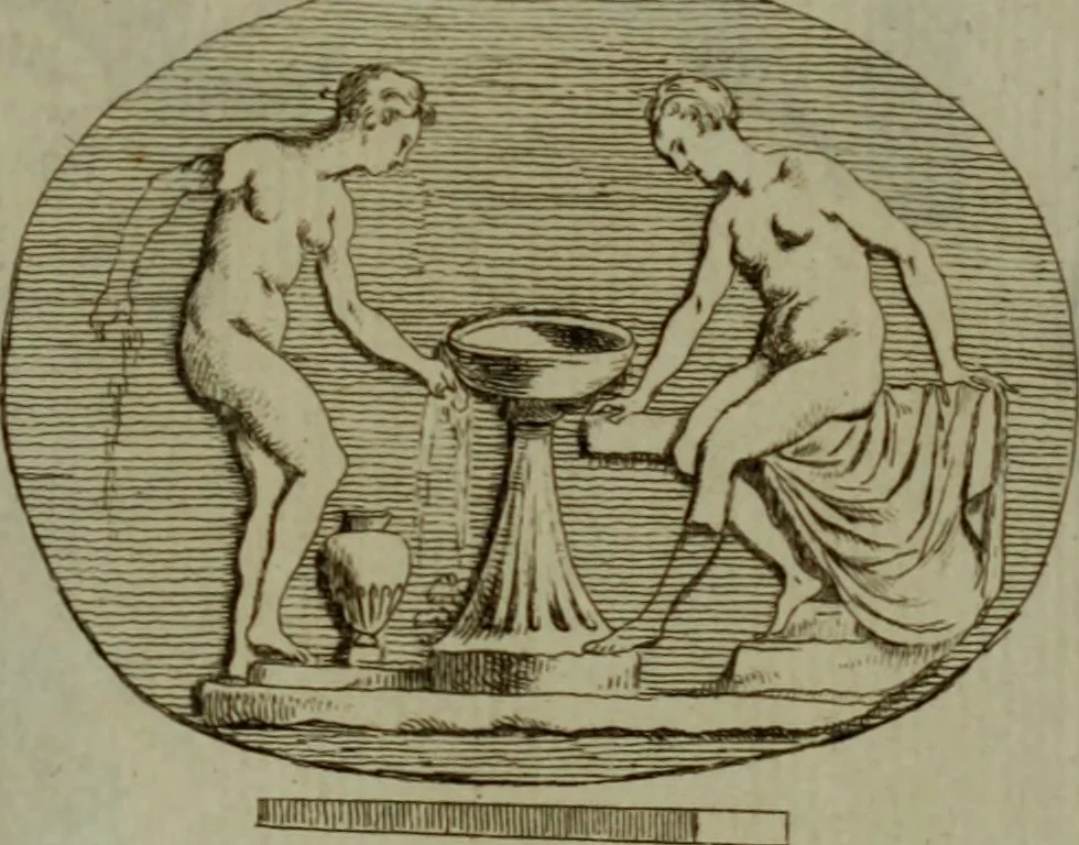 An illustration from Recueil d'antiquités égyptiennes, étrusques, greques et romaines, 1752, leaf 462