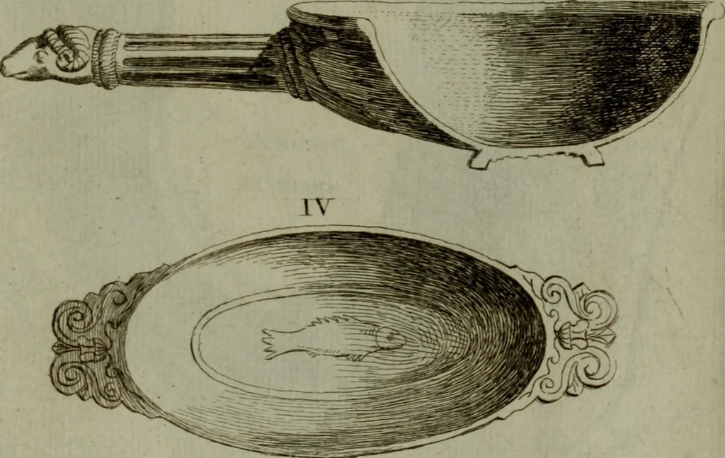 An illustration from Recueil d'antiquités égyptiennes, étrusques, greques et romaines, 1752, leaf 578