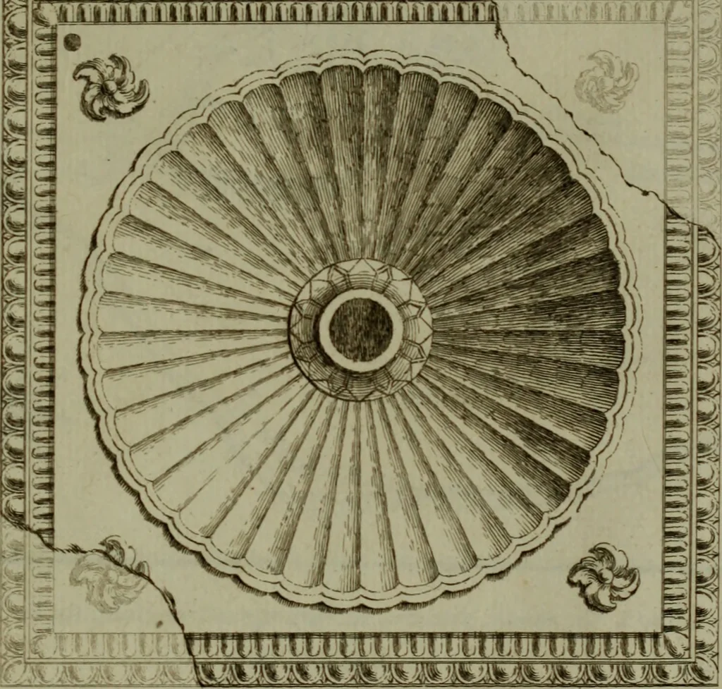 An illustration from Recueil d'antiquités égyptiennes, étrusques, greques et romaines, 1752, leaf 582