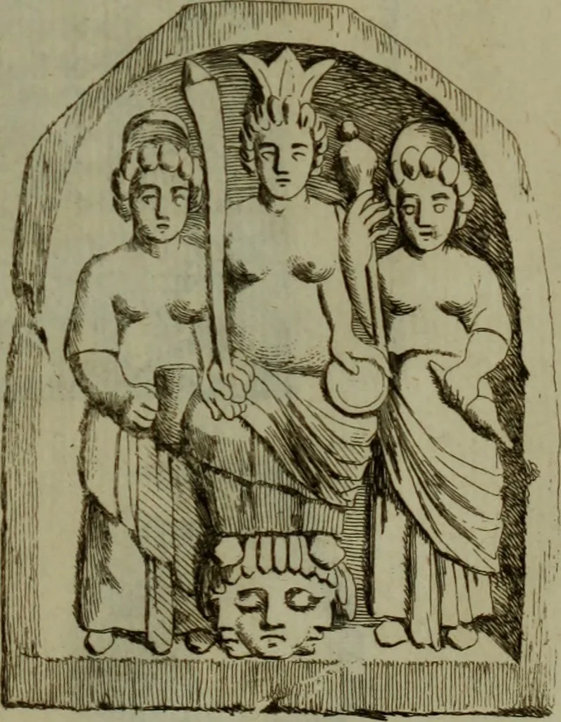 An illustration from Recueil d'antiquités égyptiennes, étrusques, greques et romaines, 1752, leaf 604