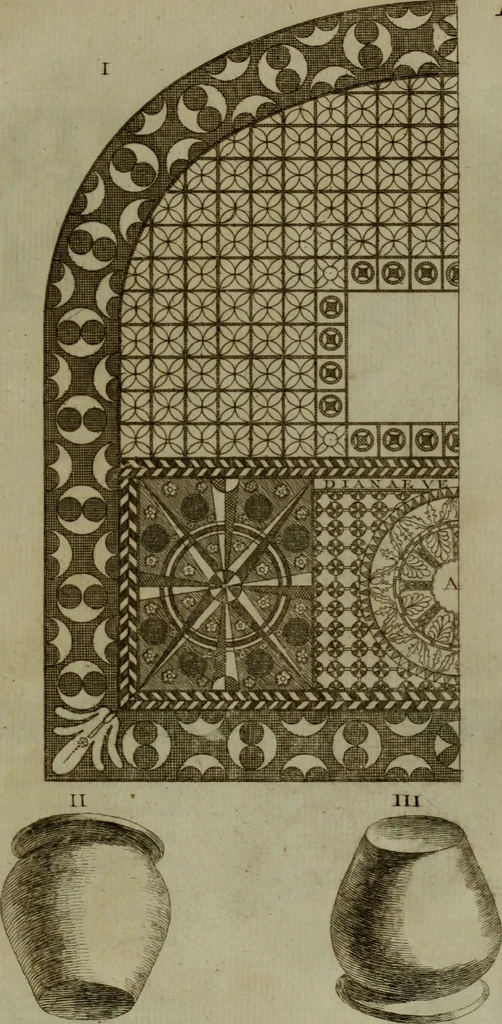 An illustration from Recueil d'antiquités égyptiennes, étrusques, greques et romaines, 1752, leaf 606
