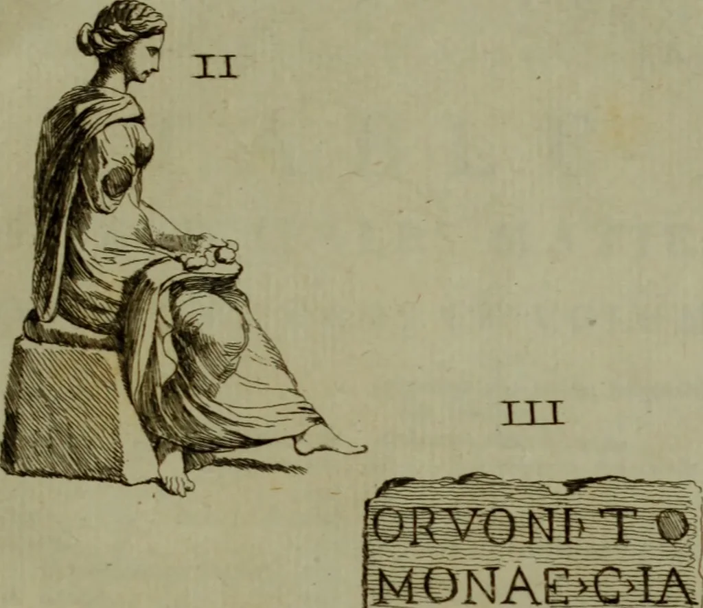 An illustration from Recueil d'antiquités égyptiennes, étrusques, greques et romaines, 1752, leaf 610