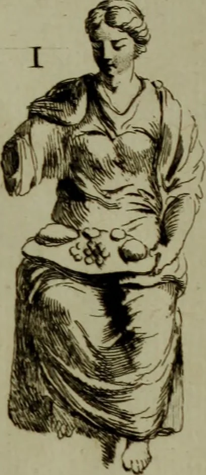 An illustration from Recueil d'antiquités égyptiennes, étrusques, greques et romaines, 1752, leaf 610