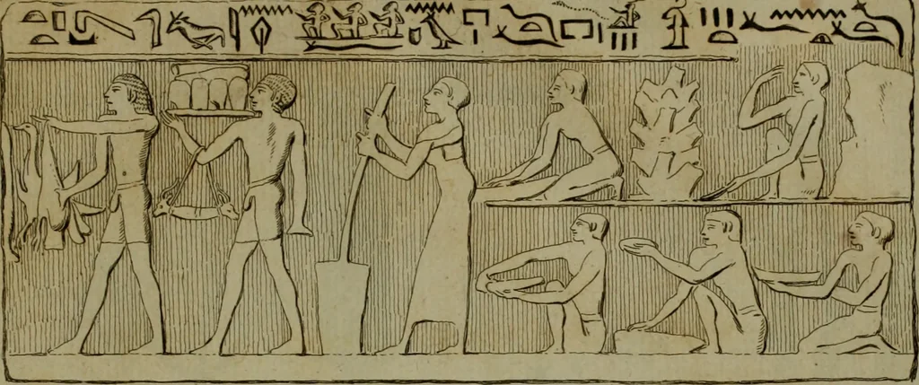 An illustration from Recueil d'antiquités égyptiennes, étrusques, greques et romaines, 1752, leaf 158