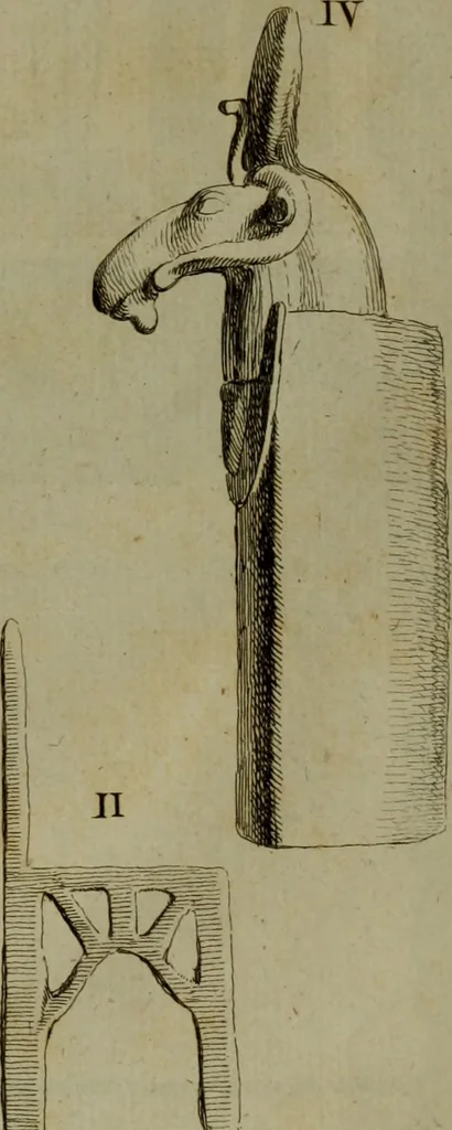 An illustration from Recueil d'antiquités égyptiennes, étrusques, greques et romaines, 1752, leaf 158