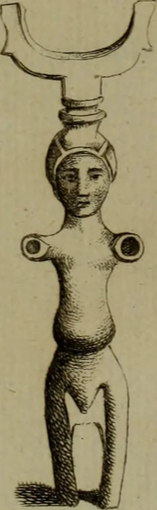 An illustration from Recueil d'antiquités égyptiennes, étrusques, greques et romaines, 1752, leaf 210