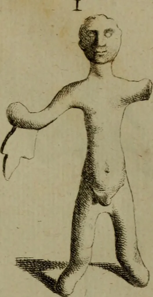An illustration from Recueil d'antiquités égyptiennes, étrusques, greques et romaines, 1752, leaf 210