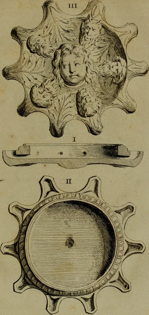 An illustration from Recueil d'antiquités égyptiennes, étrusques, greques et romaines, 1752, leaf 266