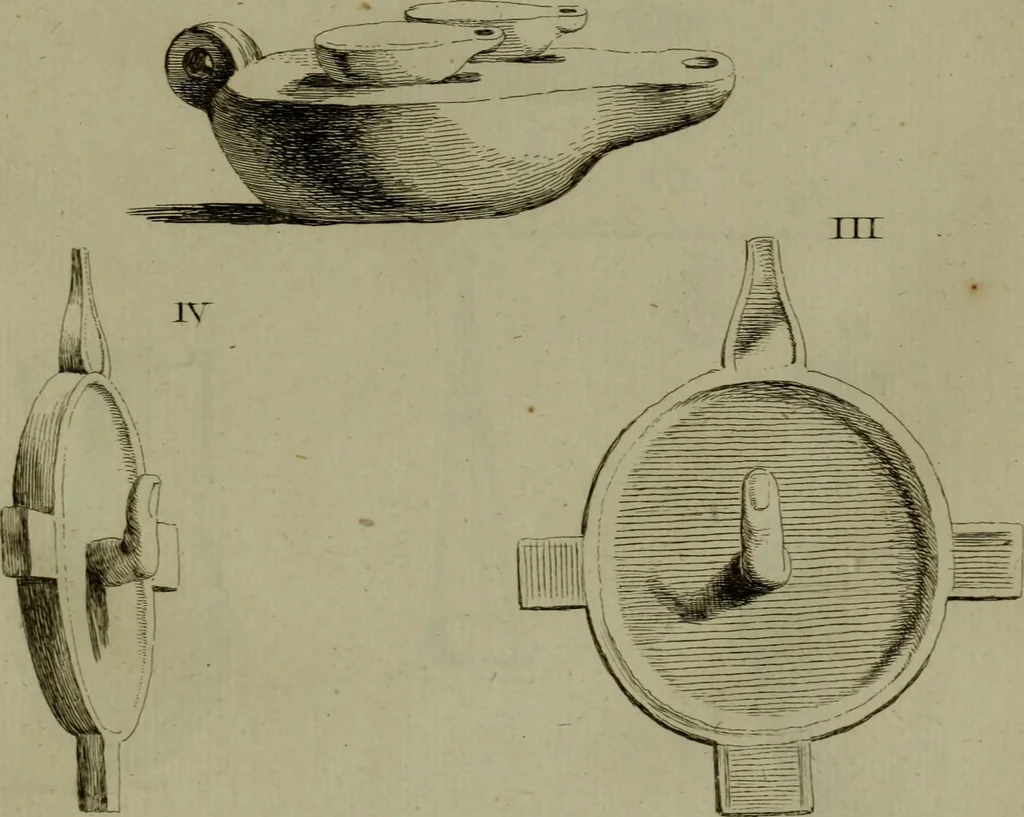 An illustration from Recueil d'antiquités égyptiennes, étrusques, greques et romaines, 1752, leaf 282